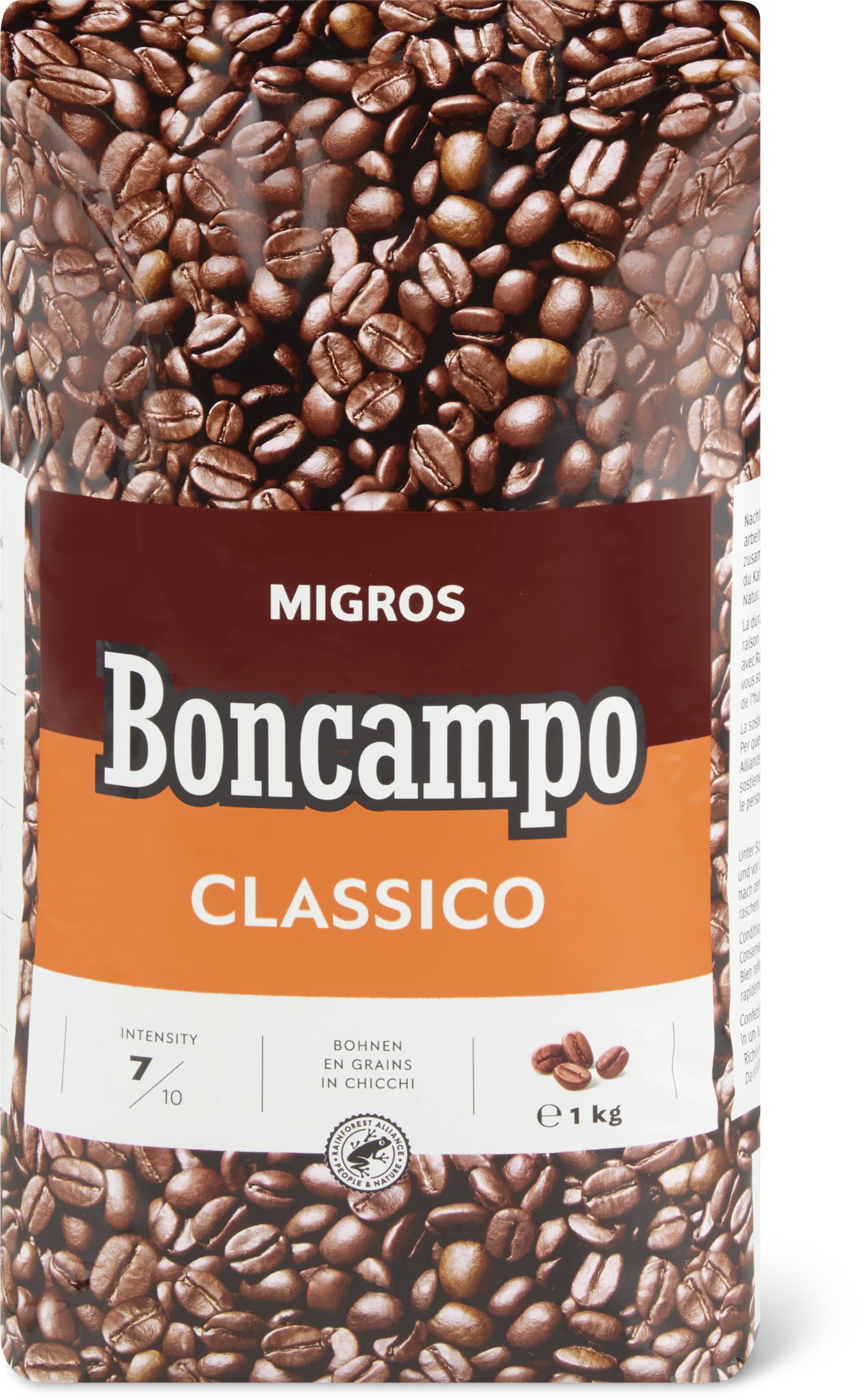 Migros Boncampo Café en grains Classico 1kg